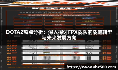 DOTA2热点分析：深入探讨FPX战队的战略转型与未来发展方向